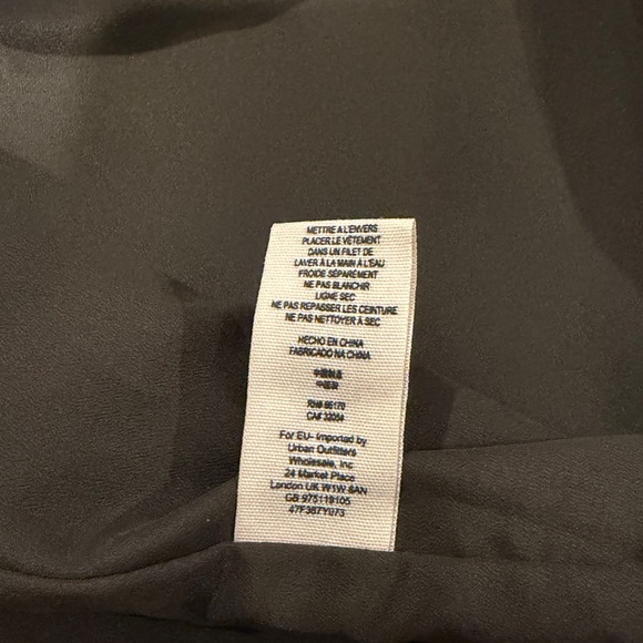 Free People Black Silver Sequin Backless Dress - Picture 12 of 14